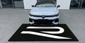 VW Golf R Garage Floor Mat 5x7 FT (60x87 Inches) Premium Showroom Rug Wall Decor