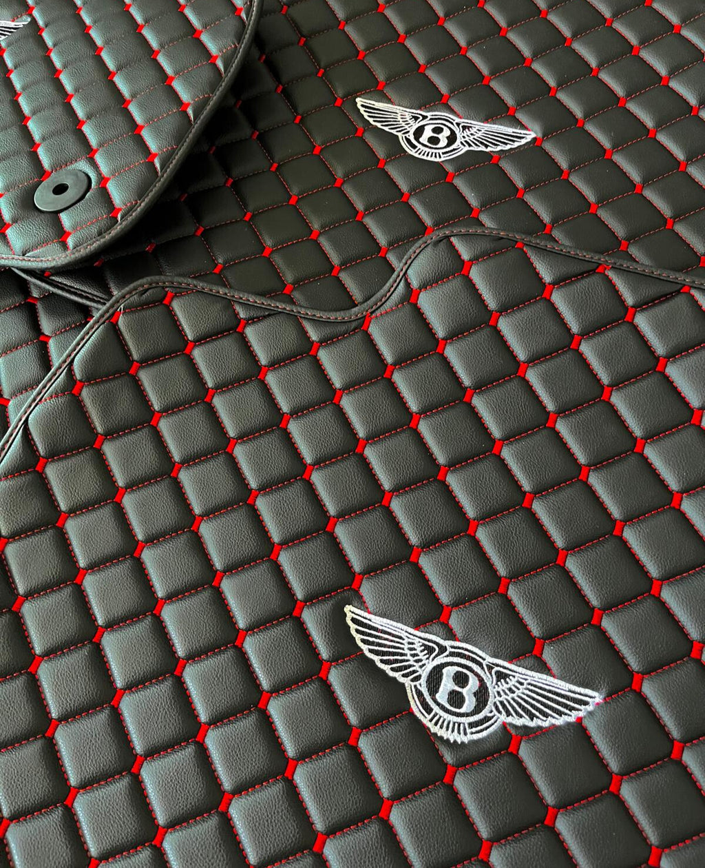 BENTLEY Leather Car Floor Mat, BENTLEY Waterproof Custom Car Mat