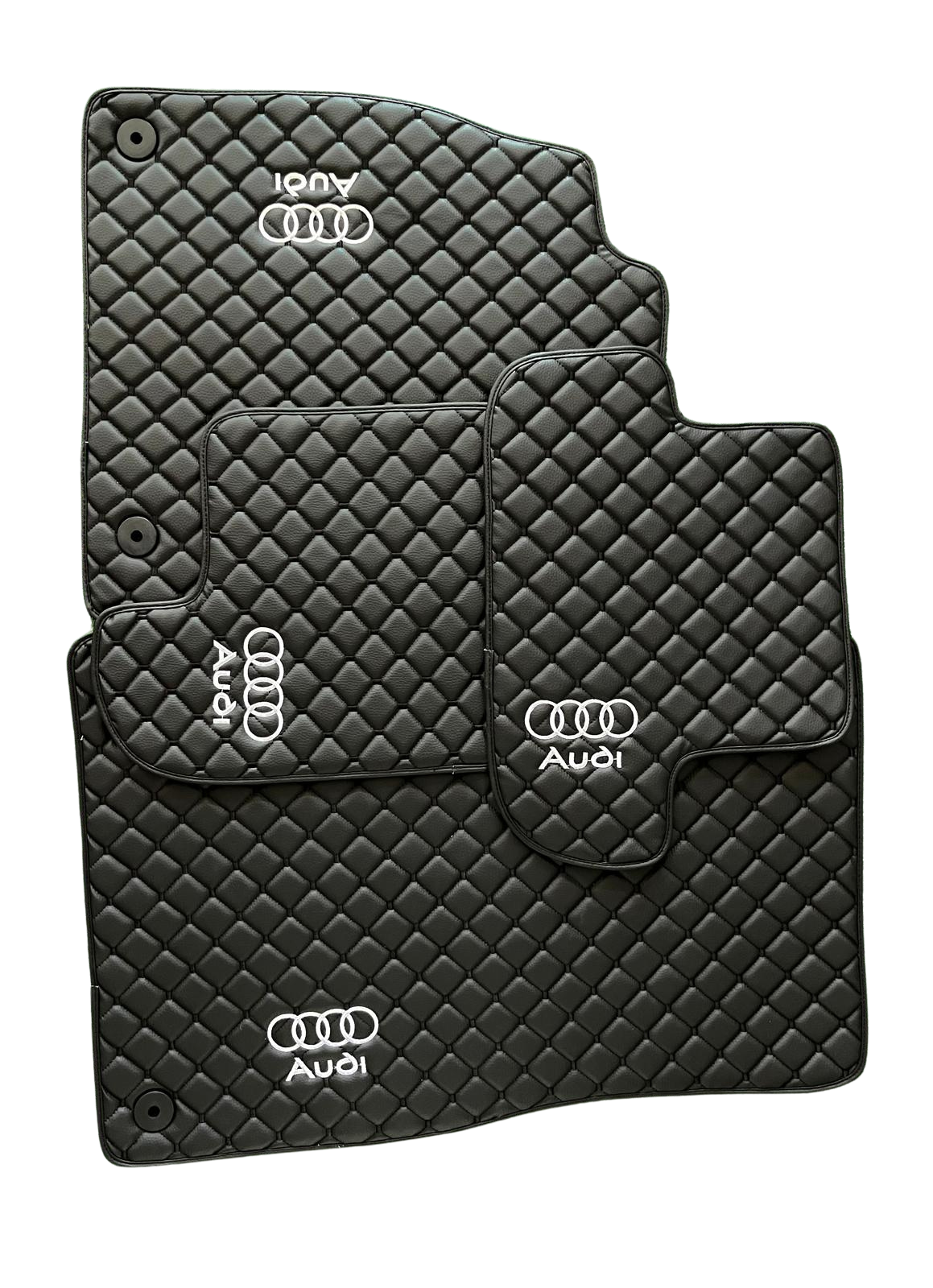 Audi Leather Car Floor Mat, Audi Waterproof Custom Car Mat