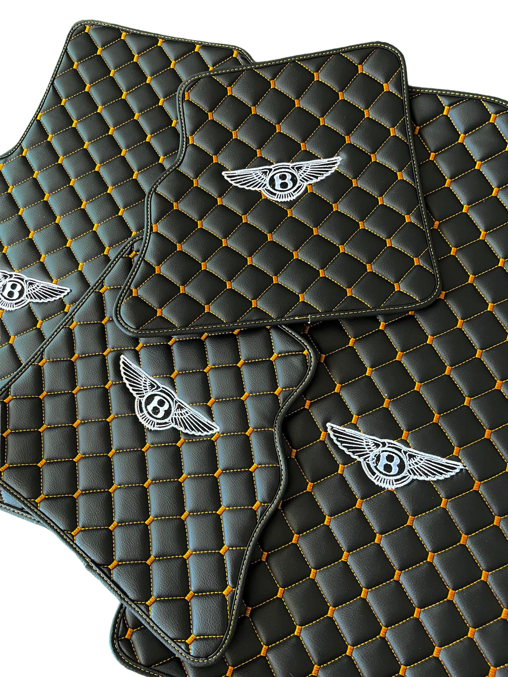 BENTLEY Leather Car Floor Mat, BENTLEY Waterproof Custom Car Mat