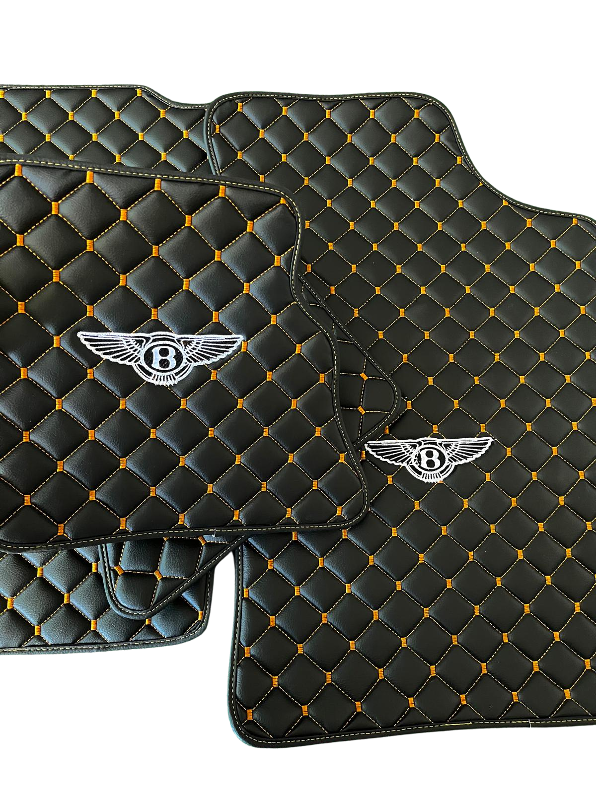 BENTLEY Leather Car Floor Mat, BENTLEY Waterproof Custom Car Mat