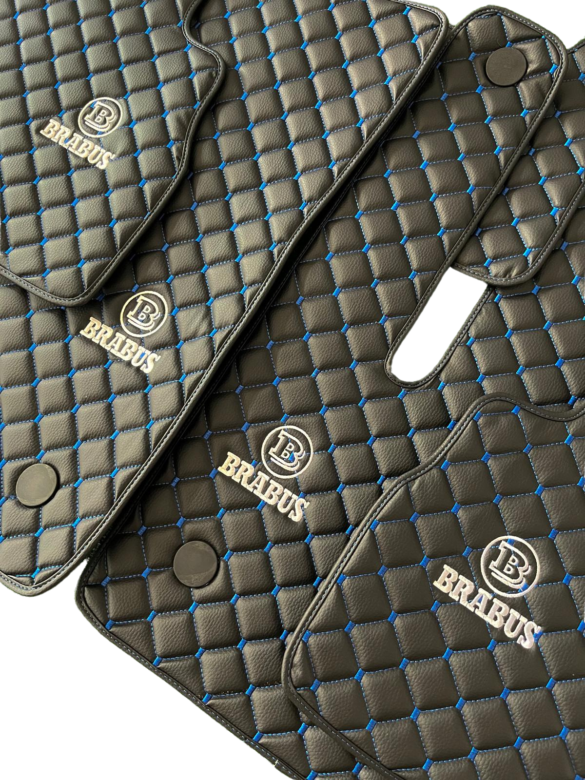 BRABUS Leather Car Floor Mat, BRABUS Waterproof Custom Car Mat