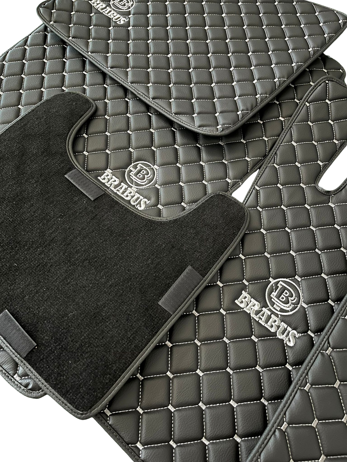 BRABUS Leather Car Floor Mat, BRABUS Waterproof Custom Car Mat