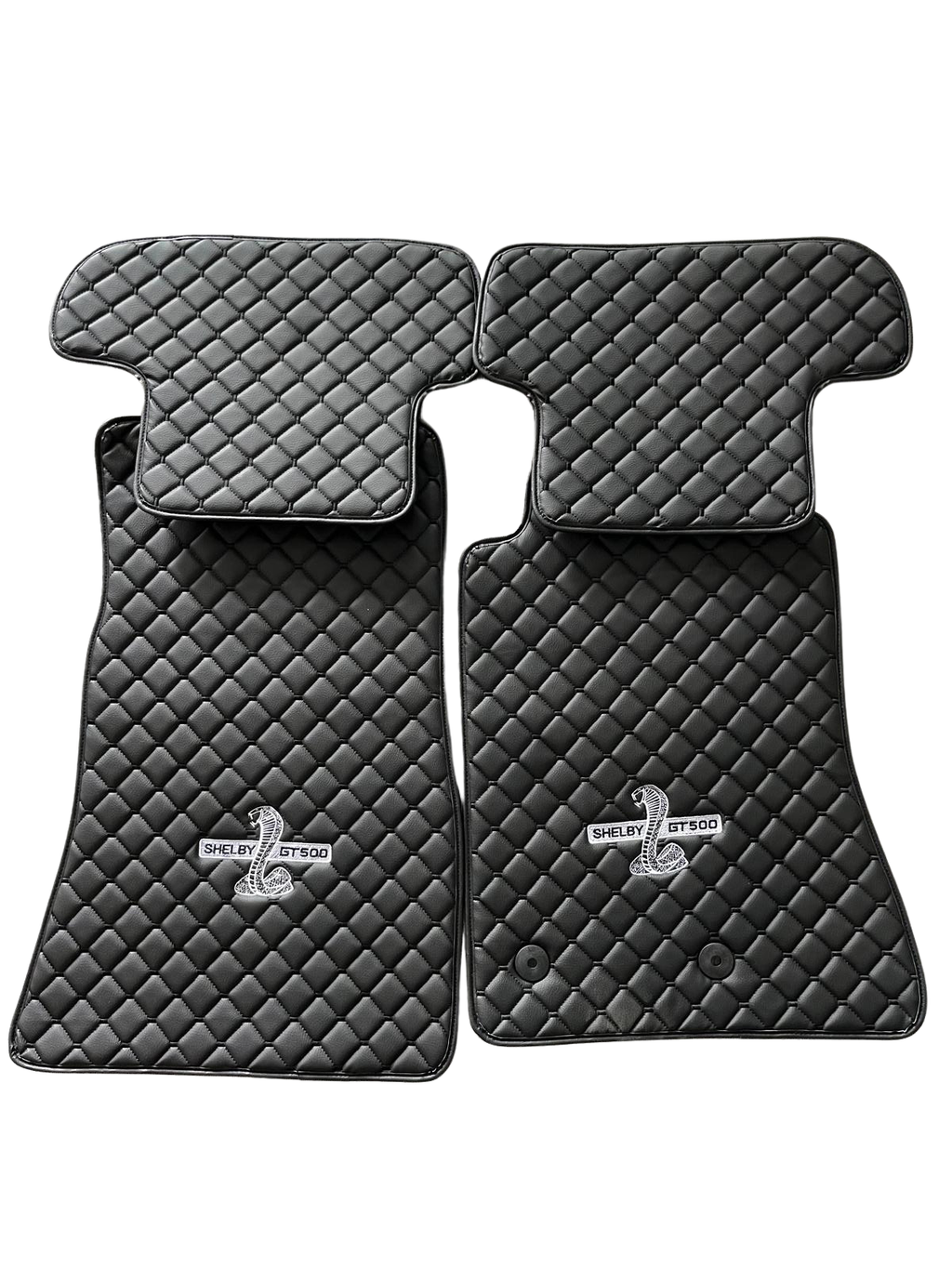 SHELBY GT500 Leather Car Floor Mat, SHELBY Waterproof Custom Car Mat
