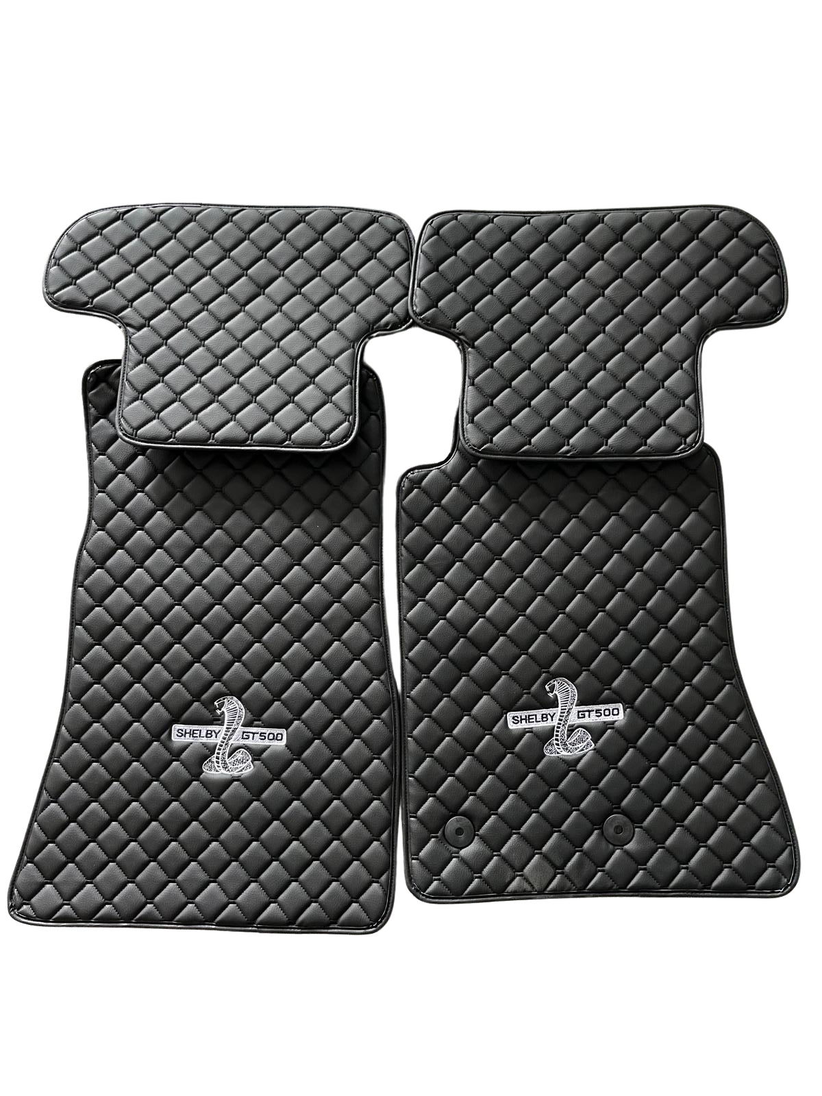 SHELBY GT500 Leather Car Floor Mat, SHELBY Waterproof Custom Car Mat