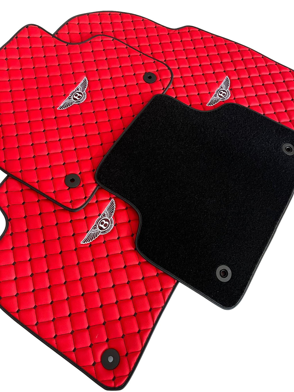 BENTLEY Leather Car Floor Mat, BENTLEY Waterproof Custom Car Mat