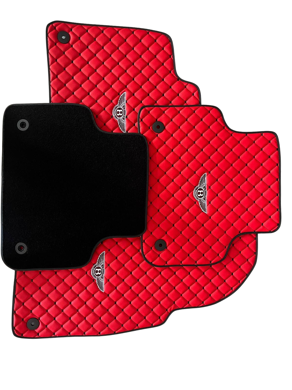 BENTLEY Leather Car Floor Mat, BENTLEY Waterproof Custom Car Mat