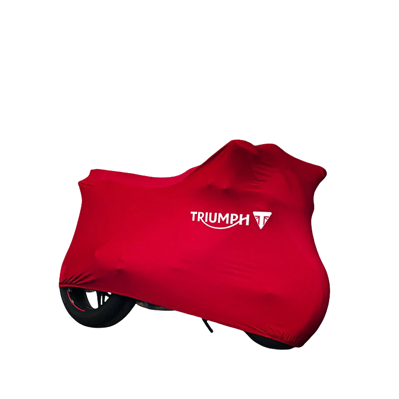 Triumph Custom-Fit Indoor Motorcycle Cover – Premium Dust & Scratch Protection