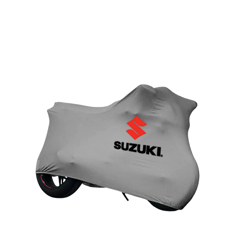 Suzuki Custom-Fit Indoor Motorcycle Cover – Premium Dust & Scratch Protection