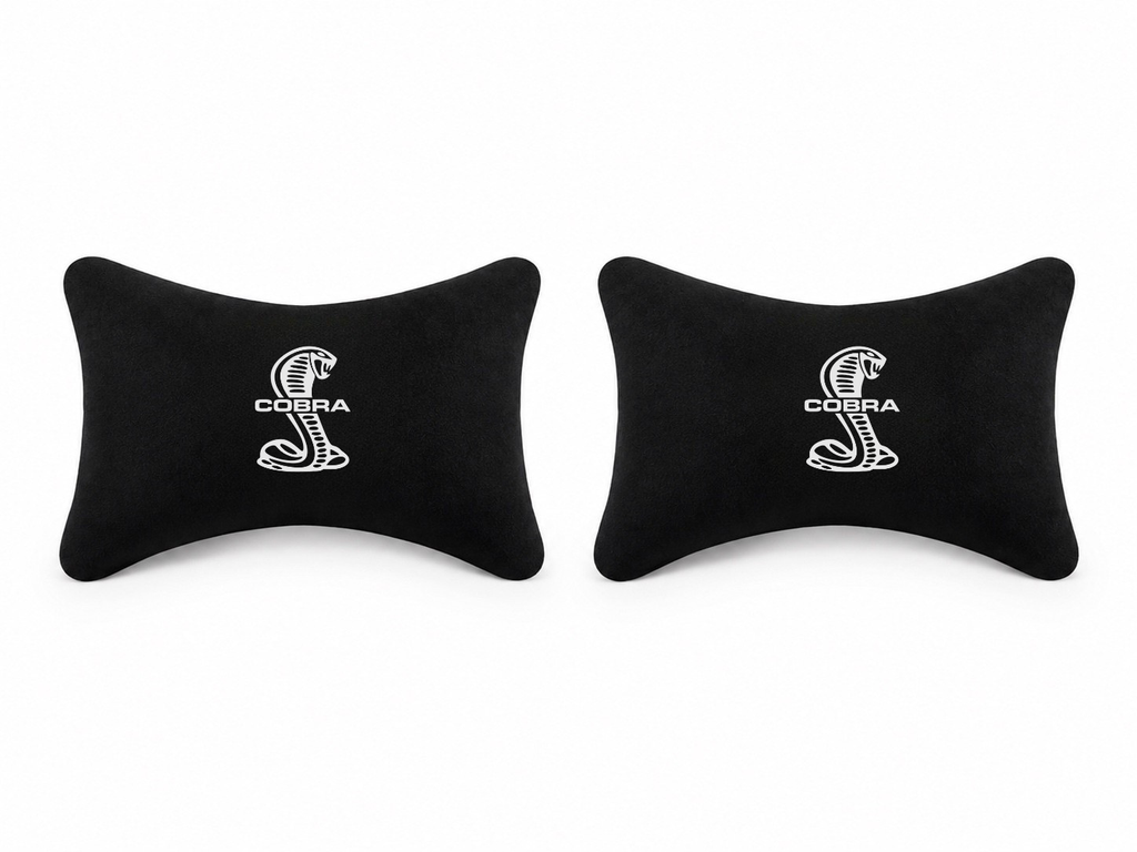 Shelby Velvet Neck Pillow, 2pcs ( GT350-GT500-Cobra )
