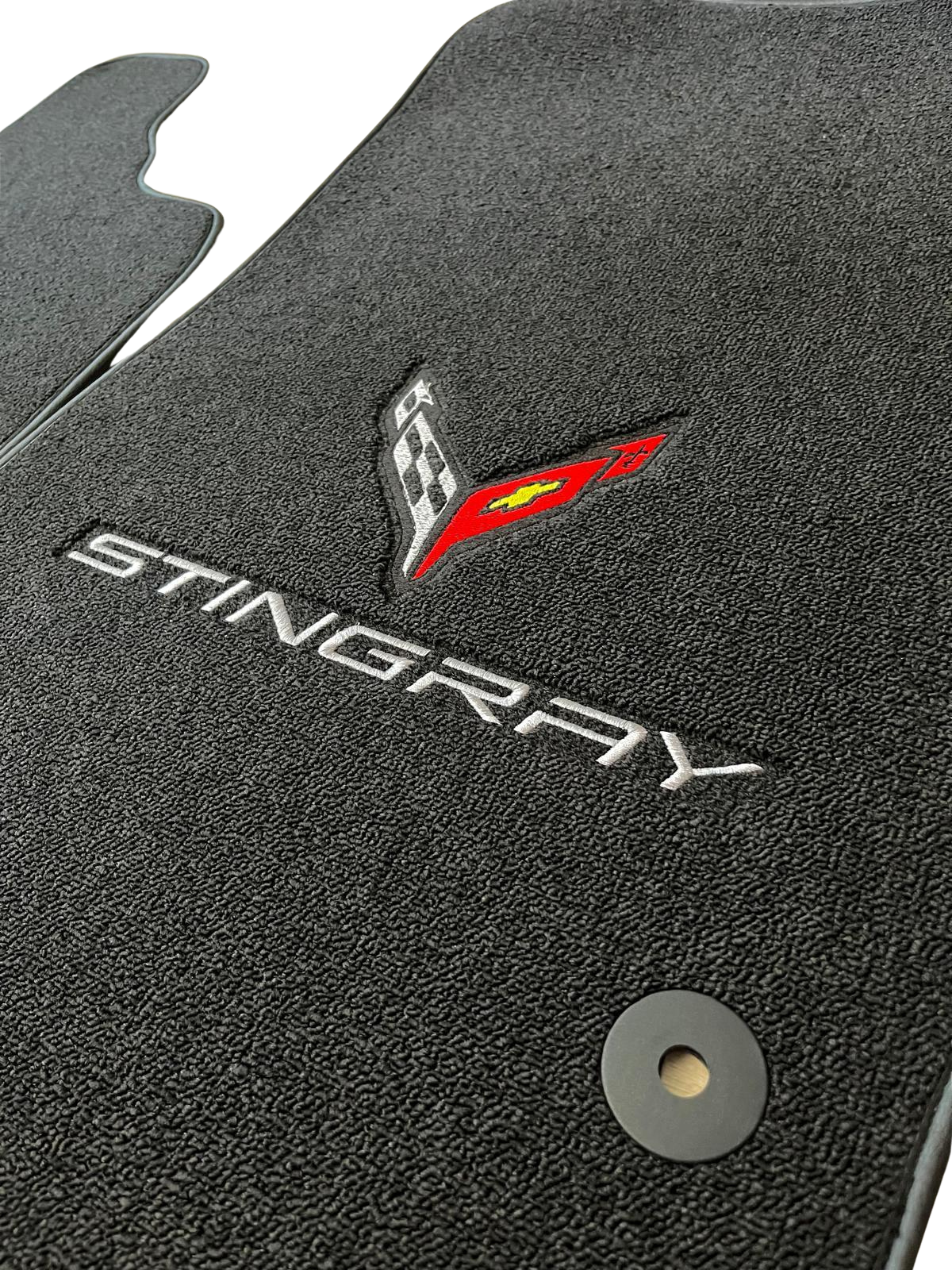 CORVETTE C8 Stingray Car Floor Mat, Custom Carpet Floor Mat