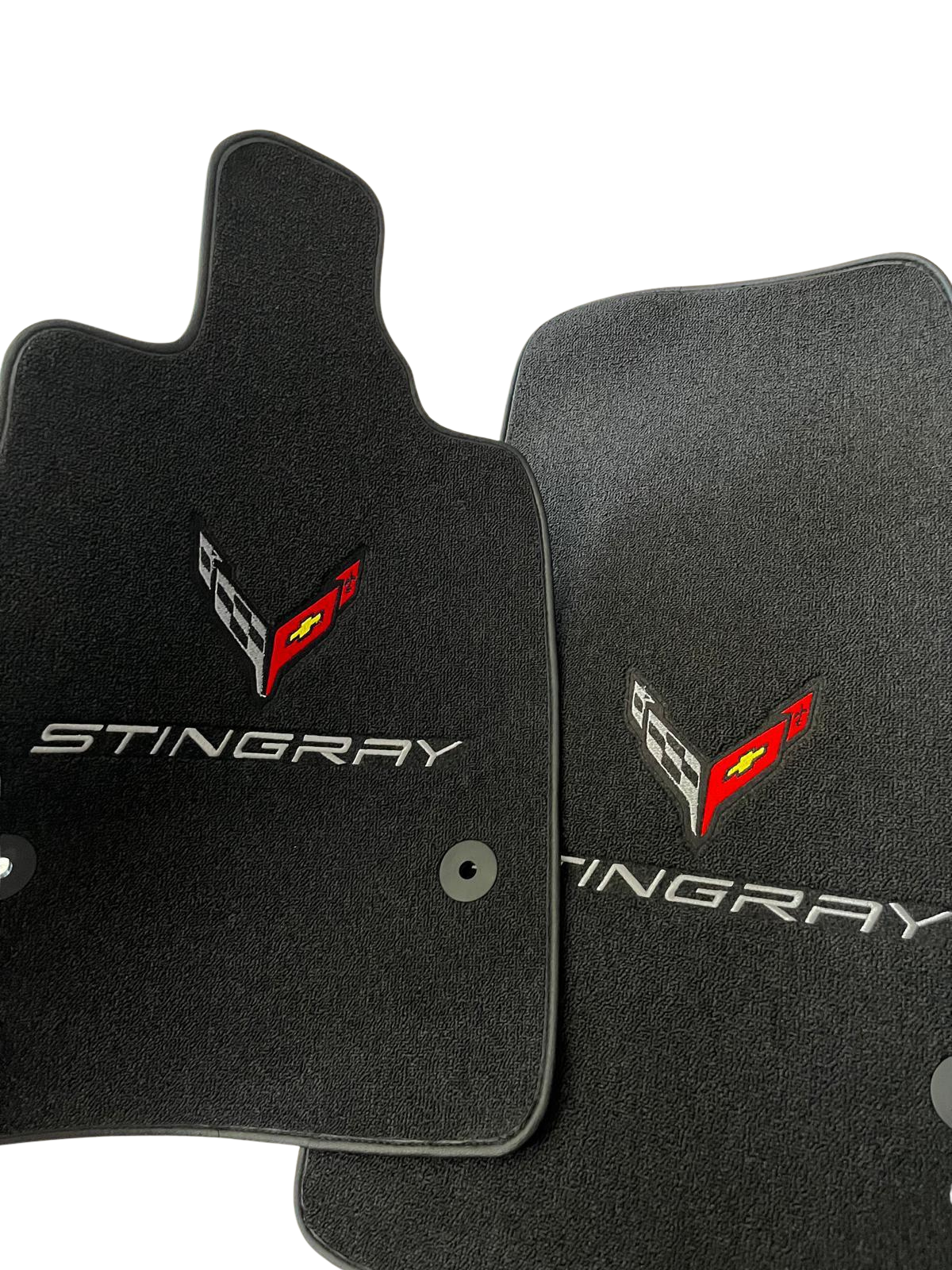CORVETTE C8 Stingray Car Floor Mat, Custom Carpet Floor Mat