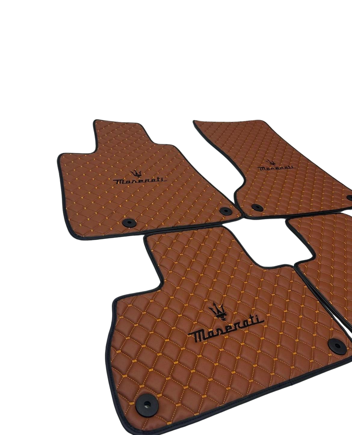 Maserati Leather Car Floor Mat, Maserati Waterproof Custom Car Mat