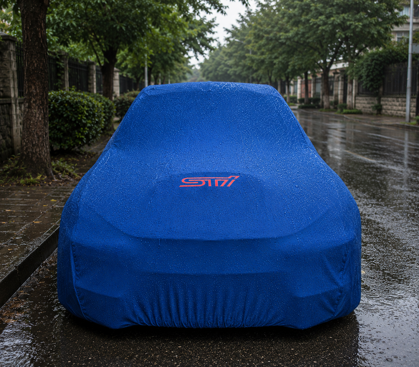 Subaru STI Car Cover, Subaru STI custom-made Outdoor car cover