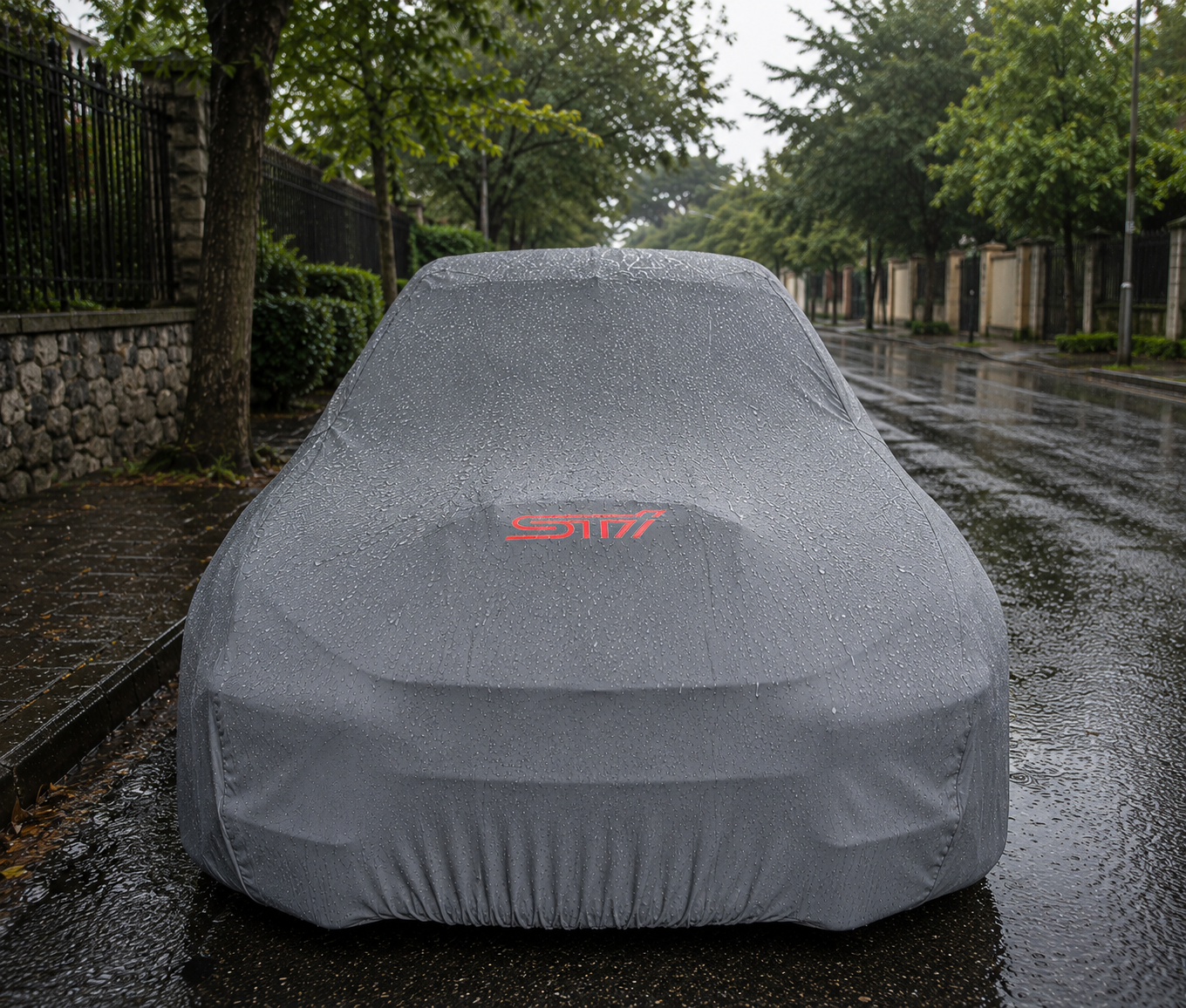 Subaru STI Car Cover, Subaru STI custom-made Outdoor car cover
