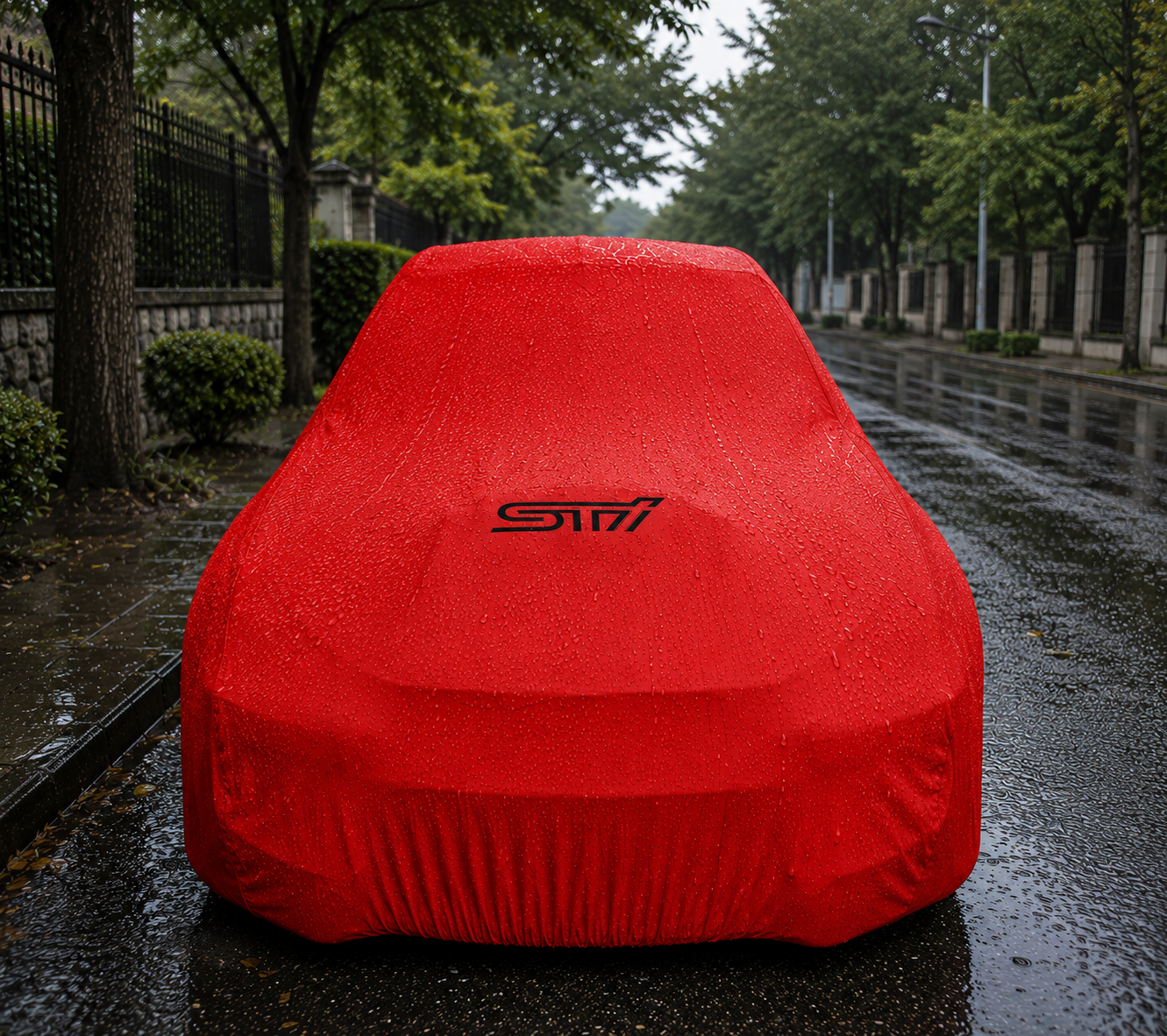 Subaru STI Car Cover, Subaru STI custom-made Outdoor car cover