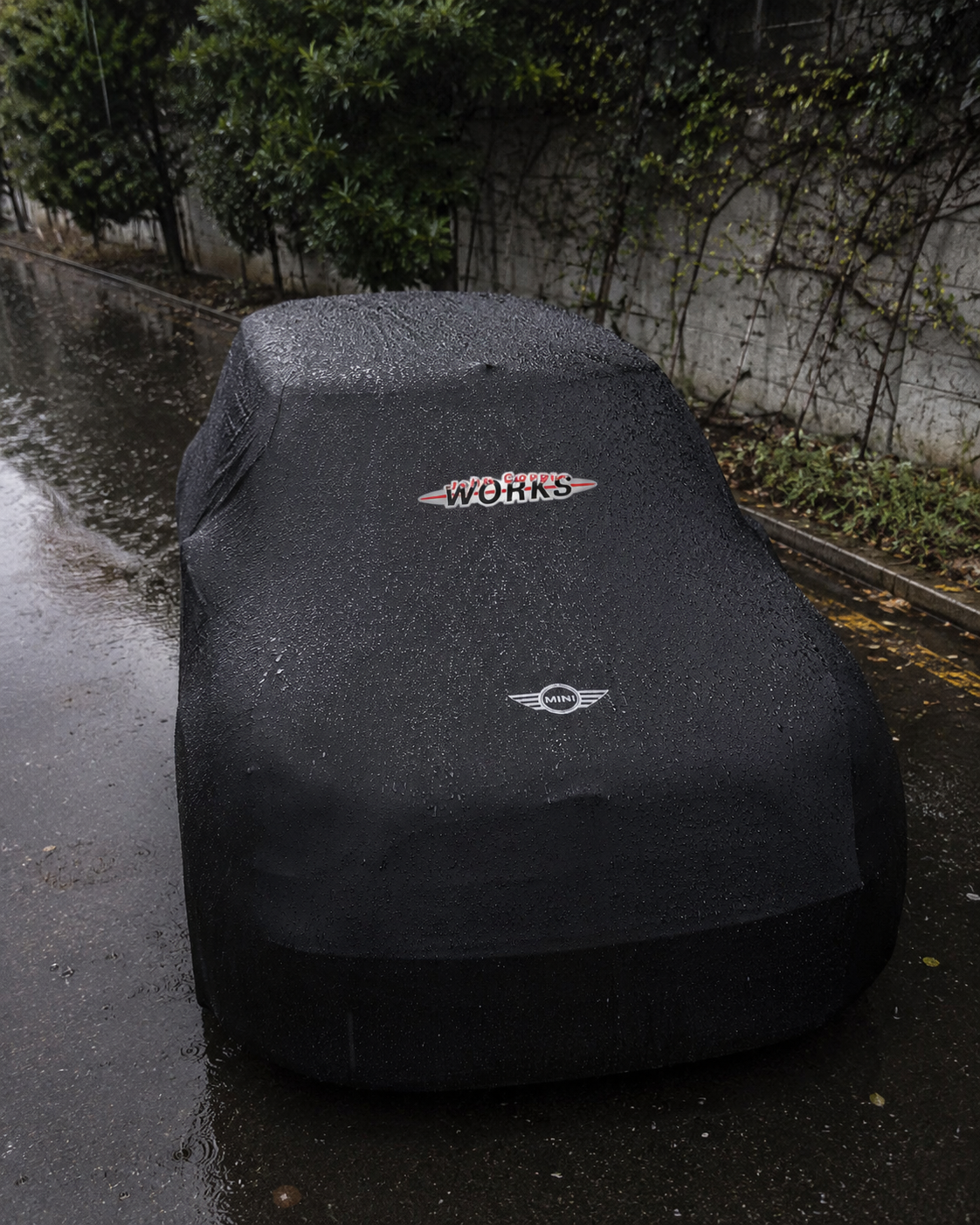 Mini Cooper Car Cover, Mini John Cooper custom-made Outdoor car cover