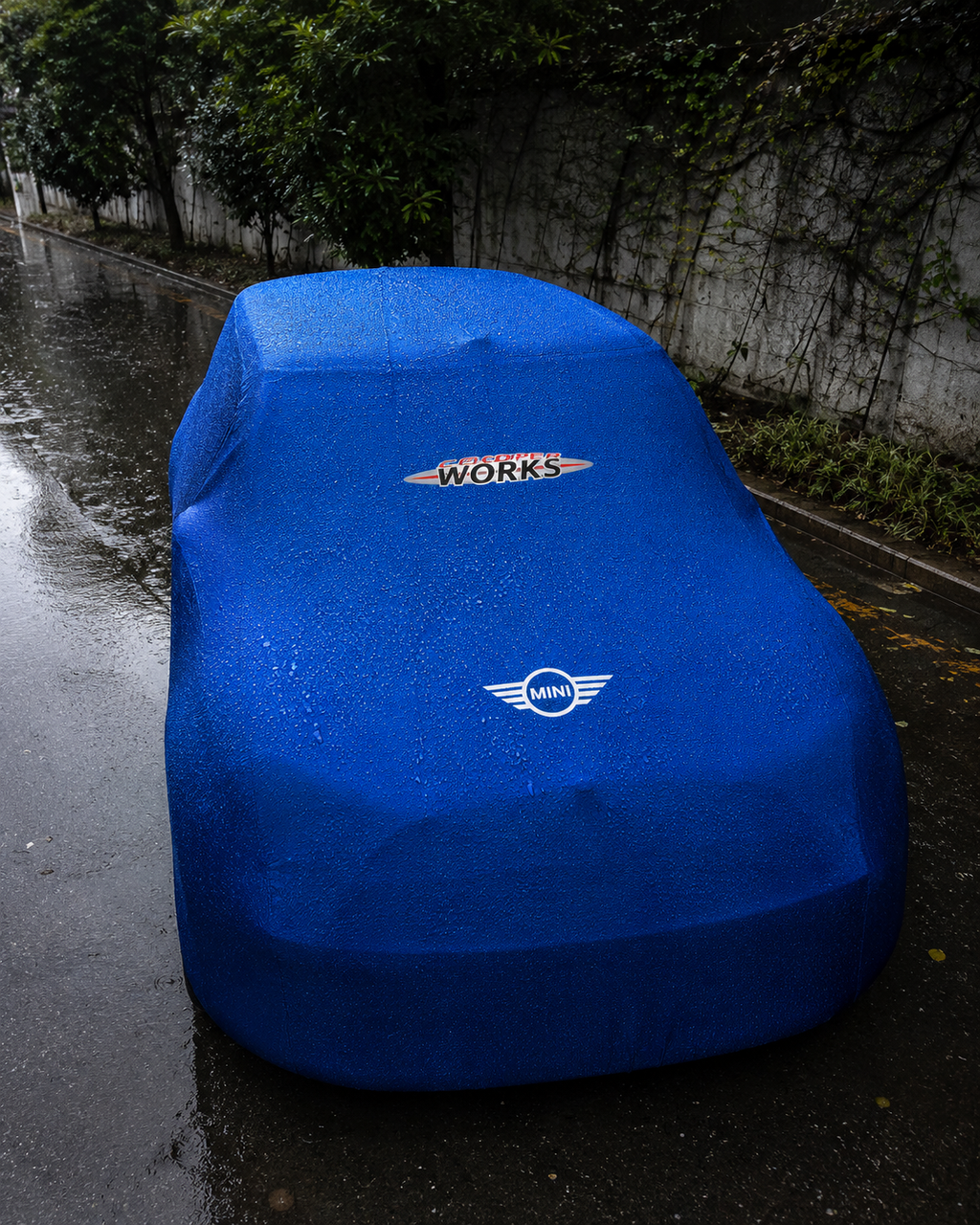 Mini Cooper Car Cover, Mini John Cooper custom-made Outdoor car cover