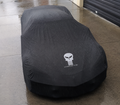 CORVETTE JAKE SKULL car cover, CORVETTE JAKE SKULL custom-made Outdoor car cover