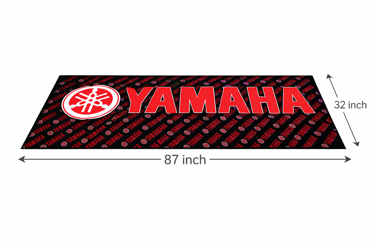 Yamaha Luxury Rug 32×87 INCH Home, Garage & Display Carpet