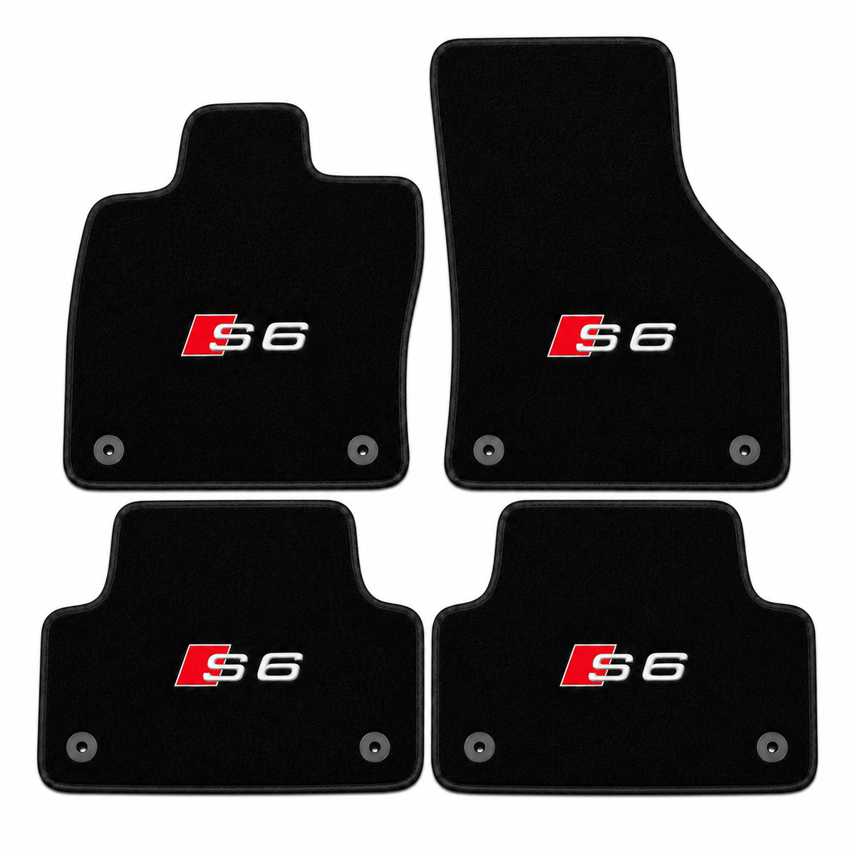 Audi Car Floor Mat, ( S Line-S3-S4-S5-S6-S7-S8 ) Custom Carpet Floor Mat