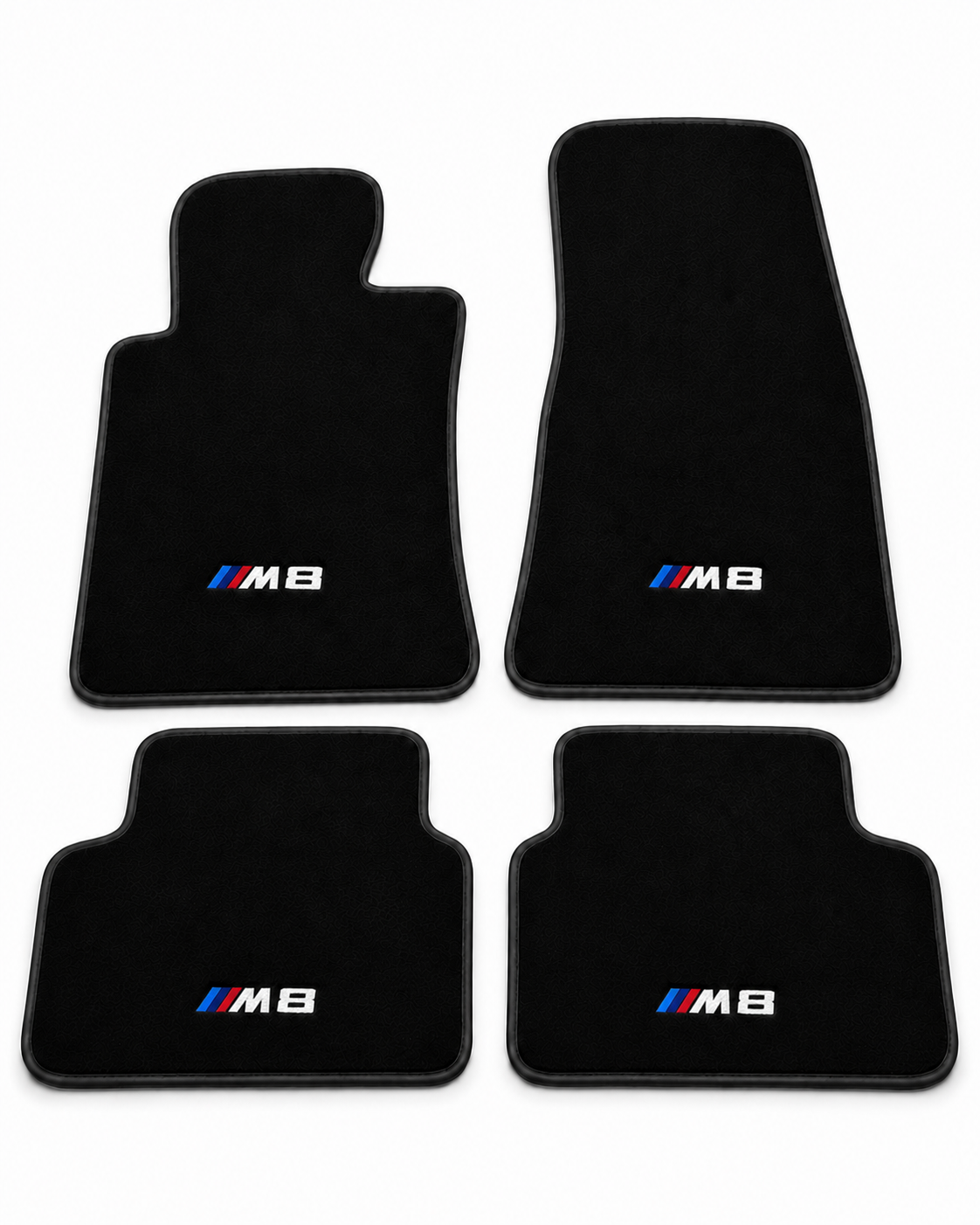 BMW Car Floor Mat, ( M2-M3-M4-M5-M6-M8- M - M Performance ) Custom Carpet Floor Mat