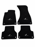 Audi Quattro Car Floor Mat, Custom Carpet Floor Mat