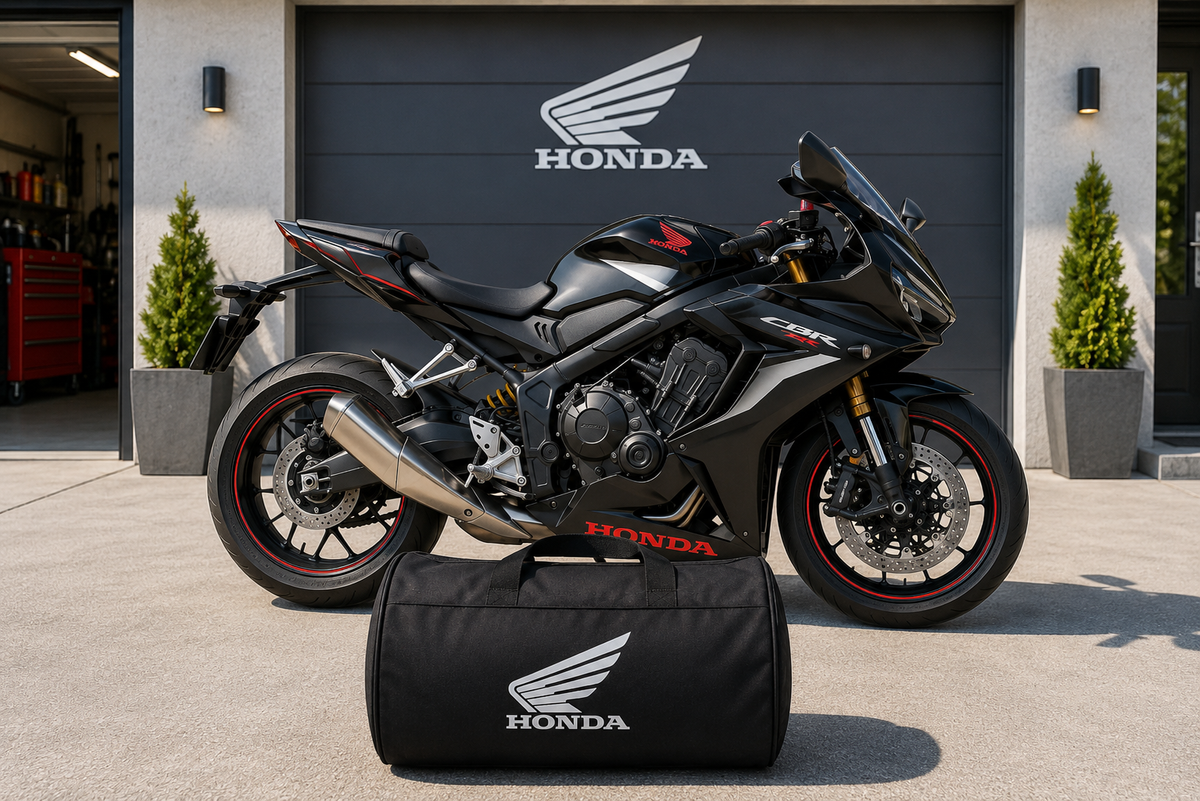 Honda Motorcycle Duffel Bag – Premium Travel & Gear Bag for Riders