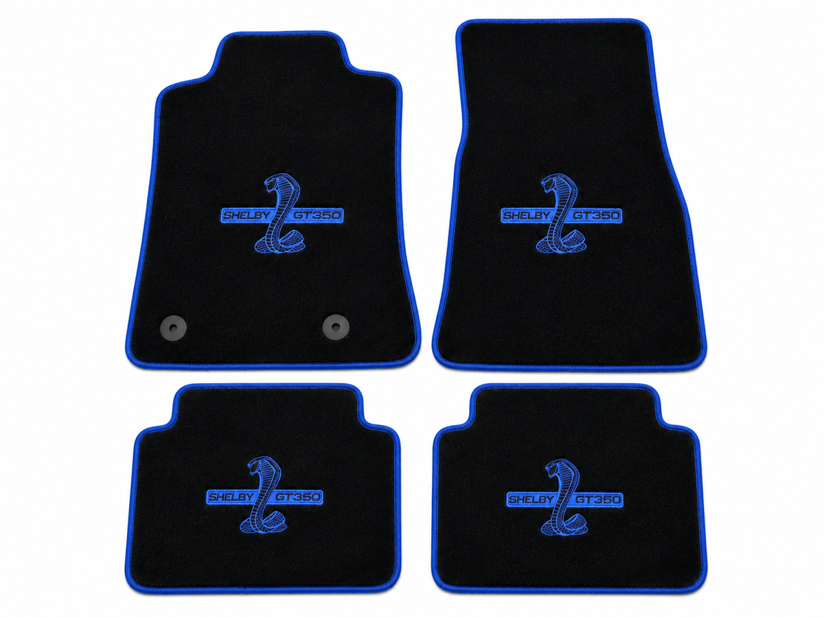 SHELBY GT350 Car Floor Mat, Custom Carpet Floor Mat