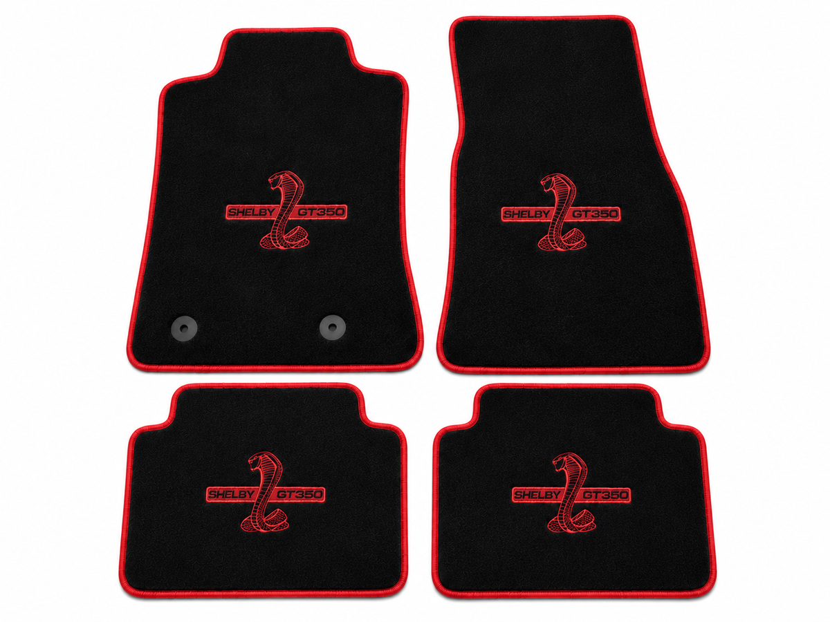 SHELBY GT350 Car Floor Mat, Custom Carpet Floor Mat