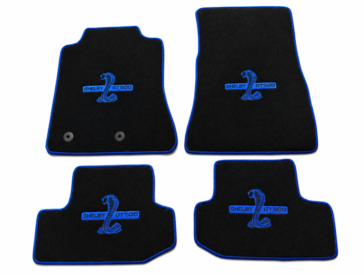 SHELBY GT500 Car Floor Mat, Custom Carpet Floor Mat
