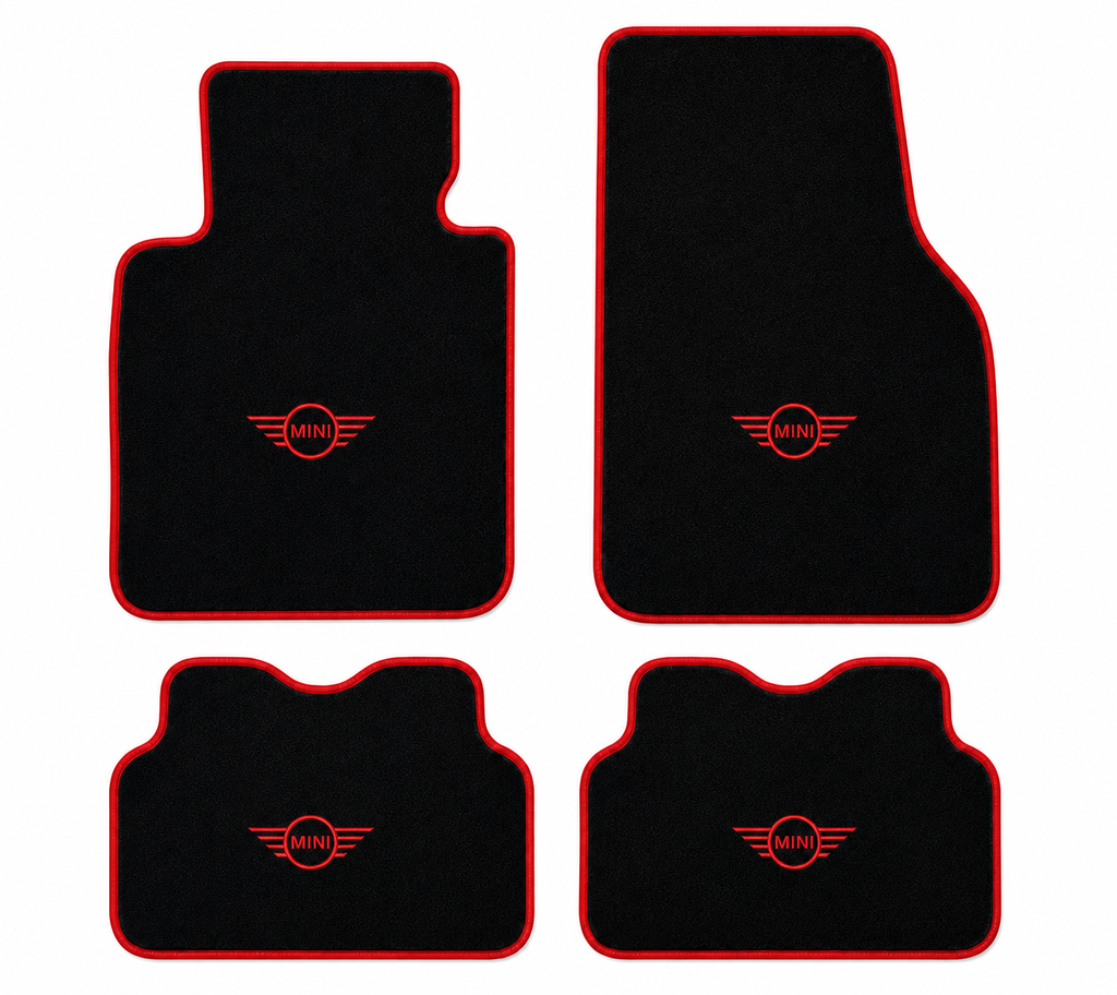 Mini Cooper Car Floor Mat, Custom Carpet Floor Mat