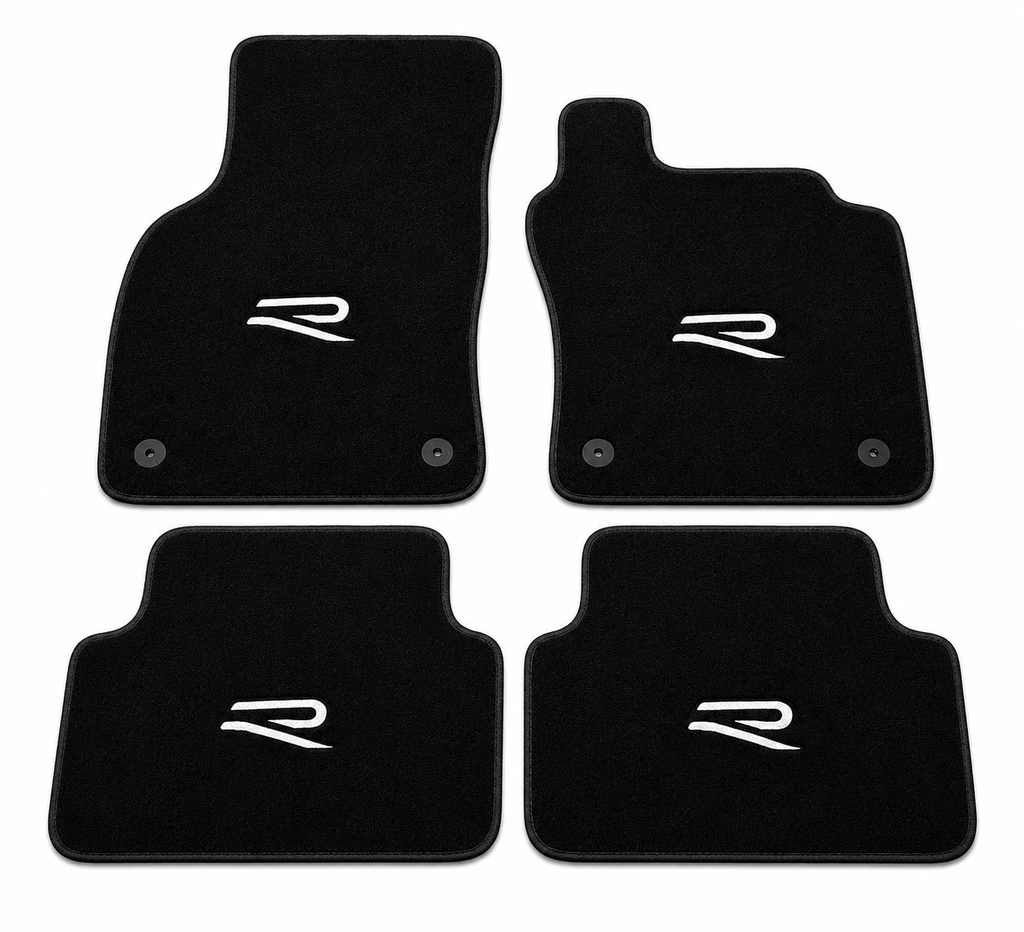 Volkswagen Golf R Car Floor Mat, Custom Carpet Floor Mat