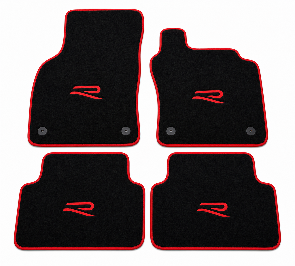 Volkswagen Golf R Car Floor Mat, Custom Carpet Floor Mat