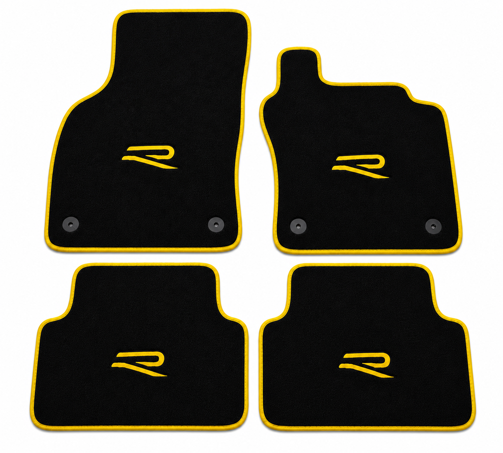 Volkswagen Golf R Car Floor Mat, Custom Carpet Floor Mat
