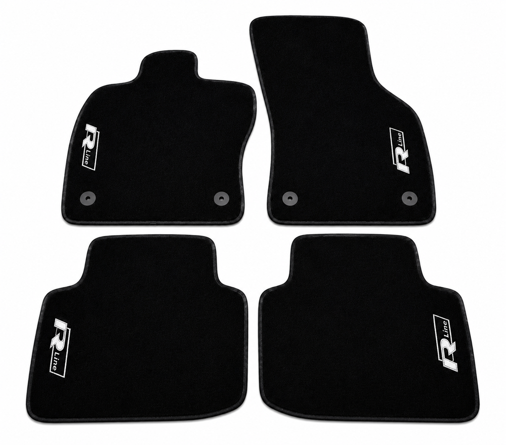 Volkswagen Golf R Line Car Floor Mat, Custom Carpet Floor Mat