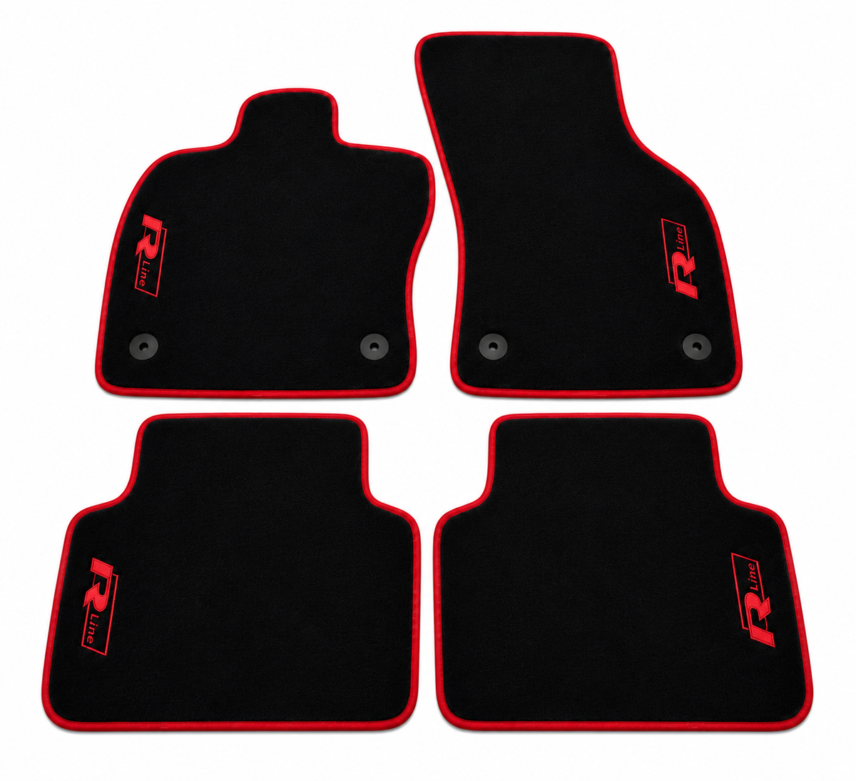 Volkswagen Golf R Line Car Floor Mat, Custom Carpet Floor Mat