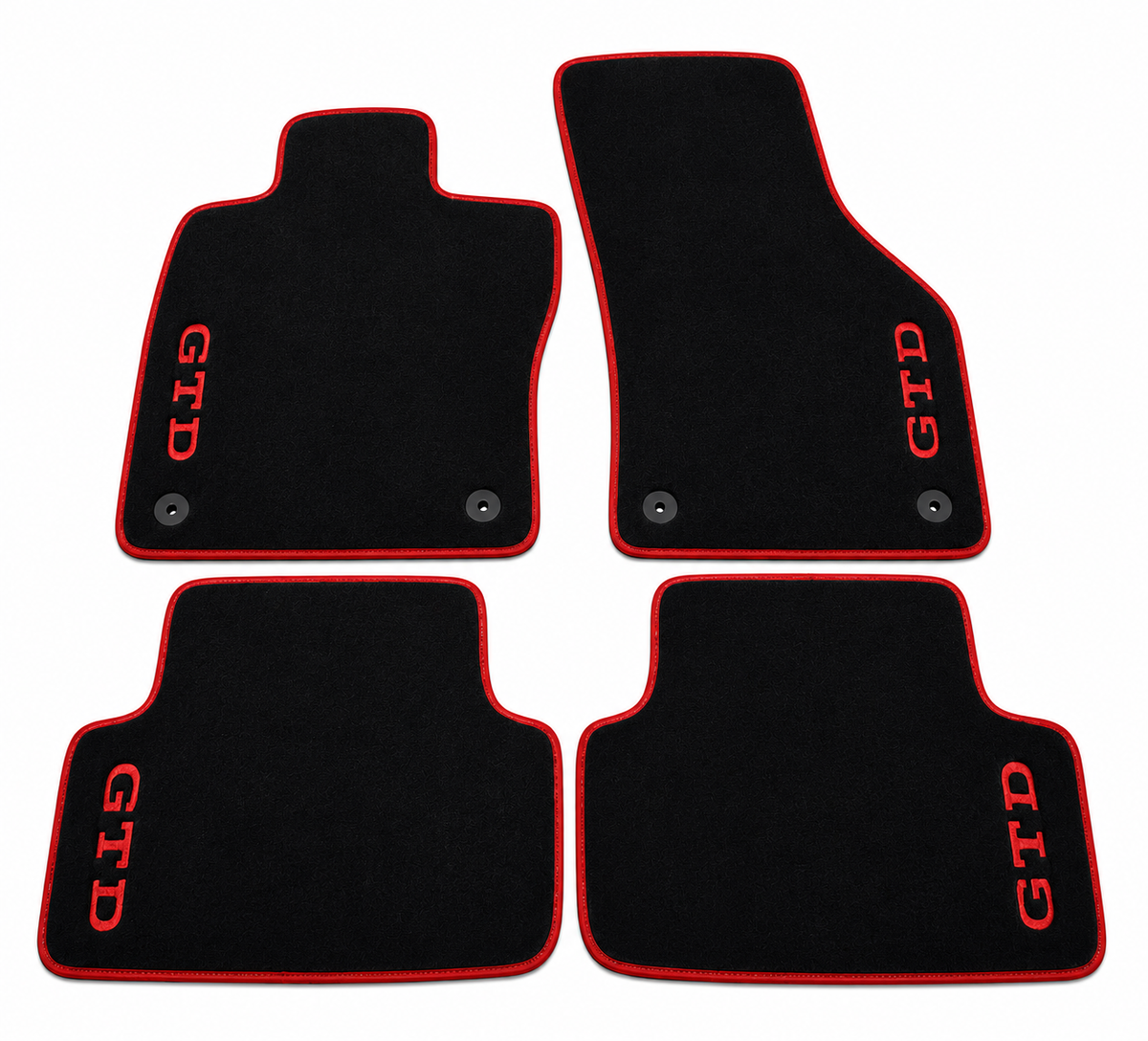 Volkswagen Golf GTD Car Floor Mat, Custom Carpet Floor Mat