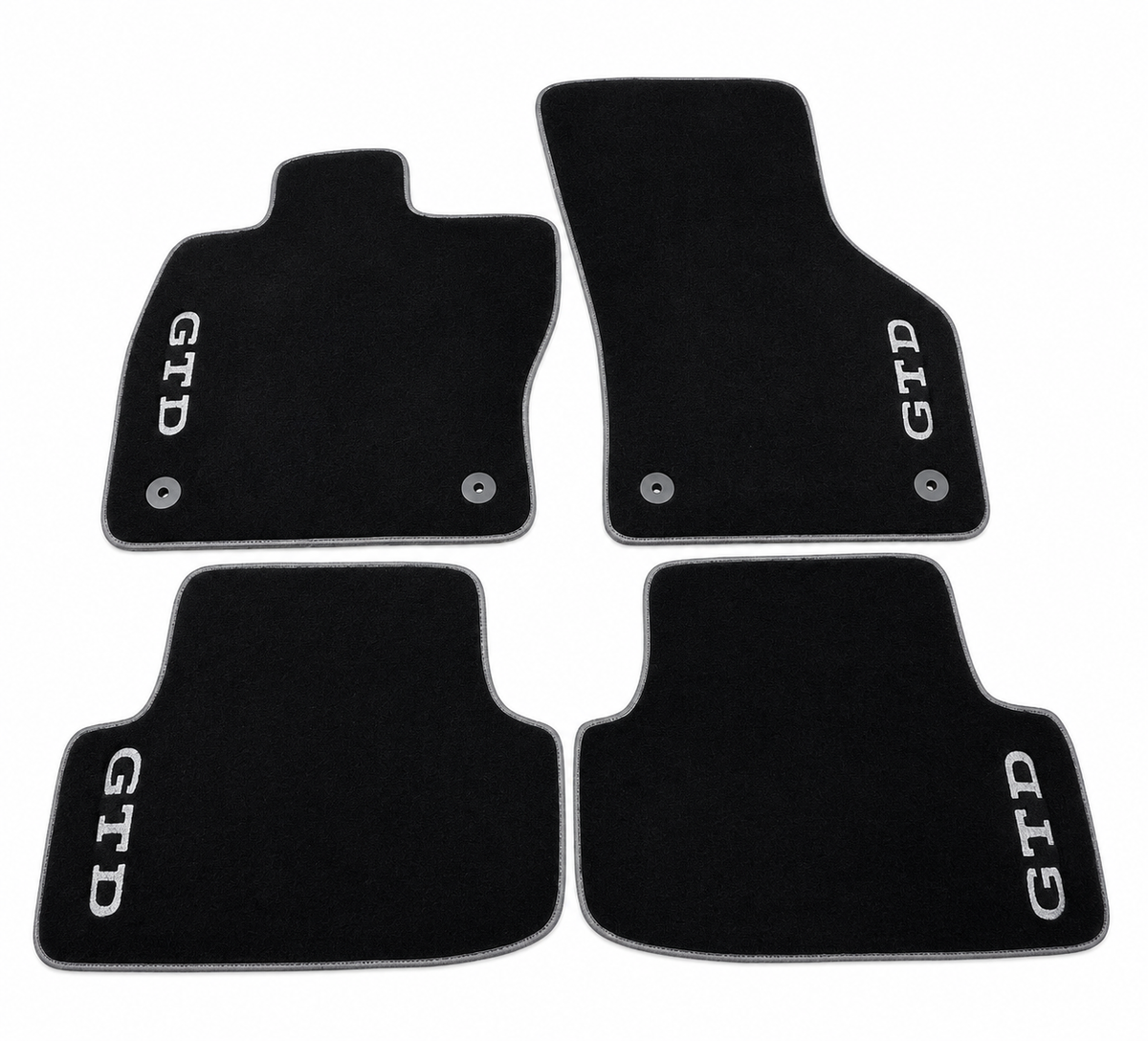Volkswagen Golf GTD Car Floor Mat, Custom Carpet Floor Mat