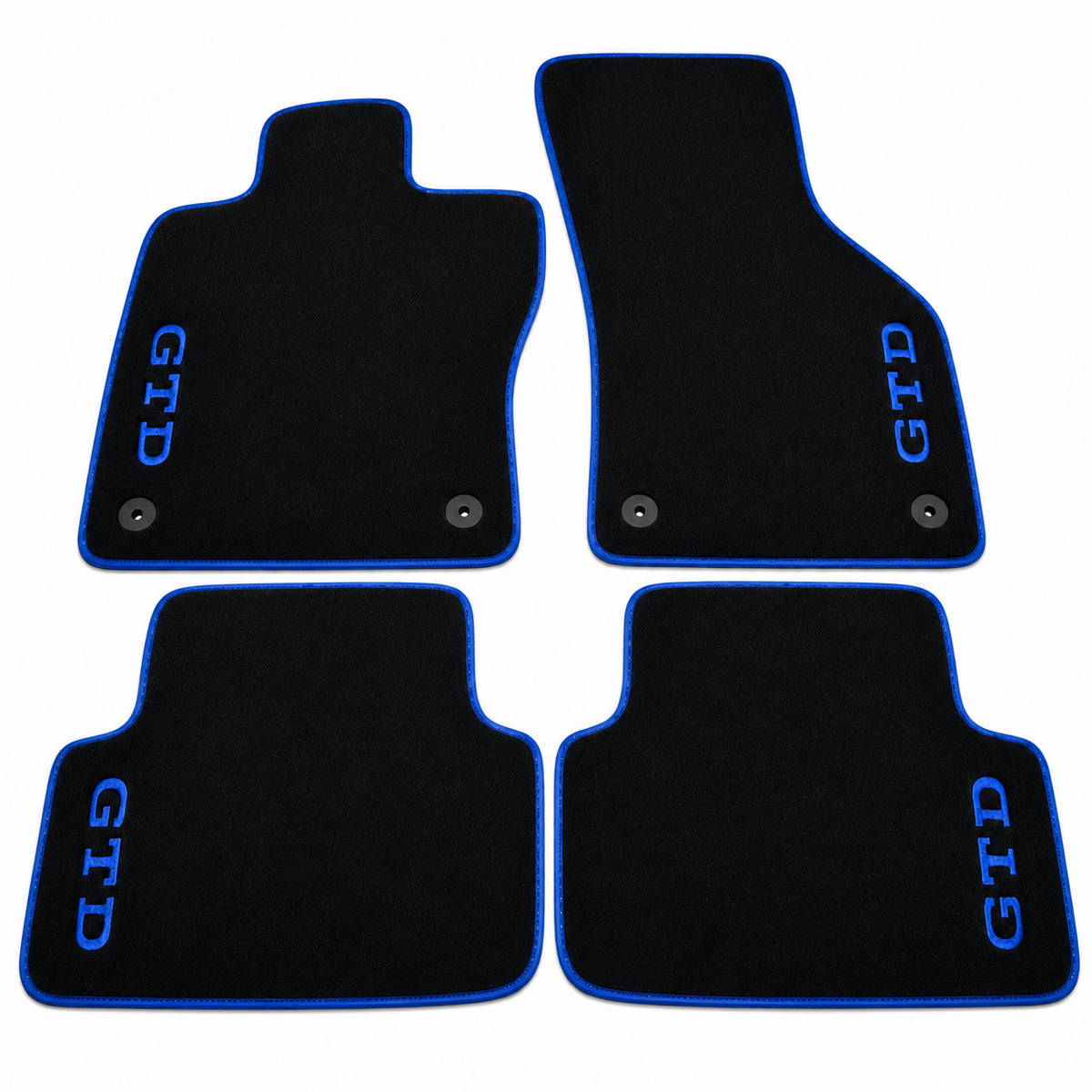 Volkswagen Golf GTD Car Floor Mat, Custom Carpet Floor Mat