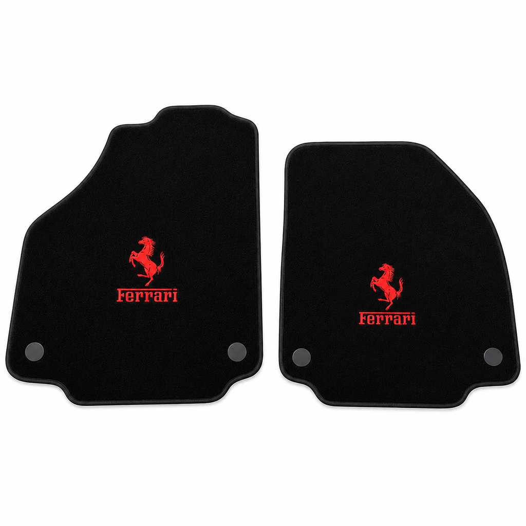 Ferrari Car Floor Mat, Custom Carpet Floor Mat