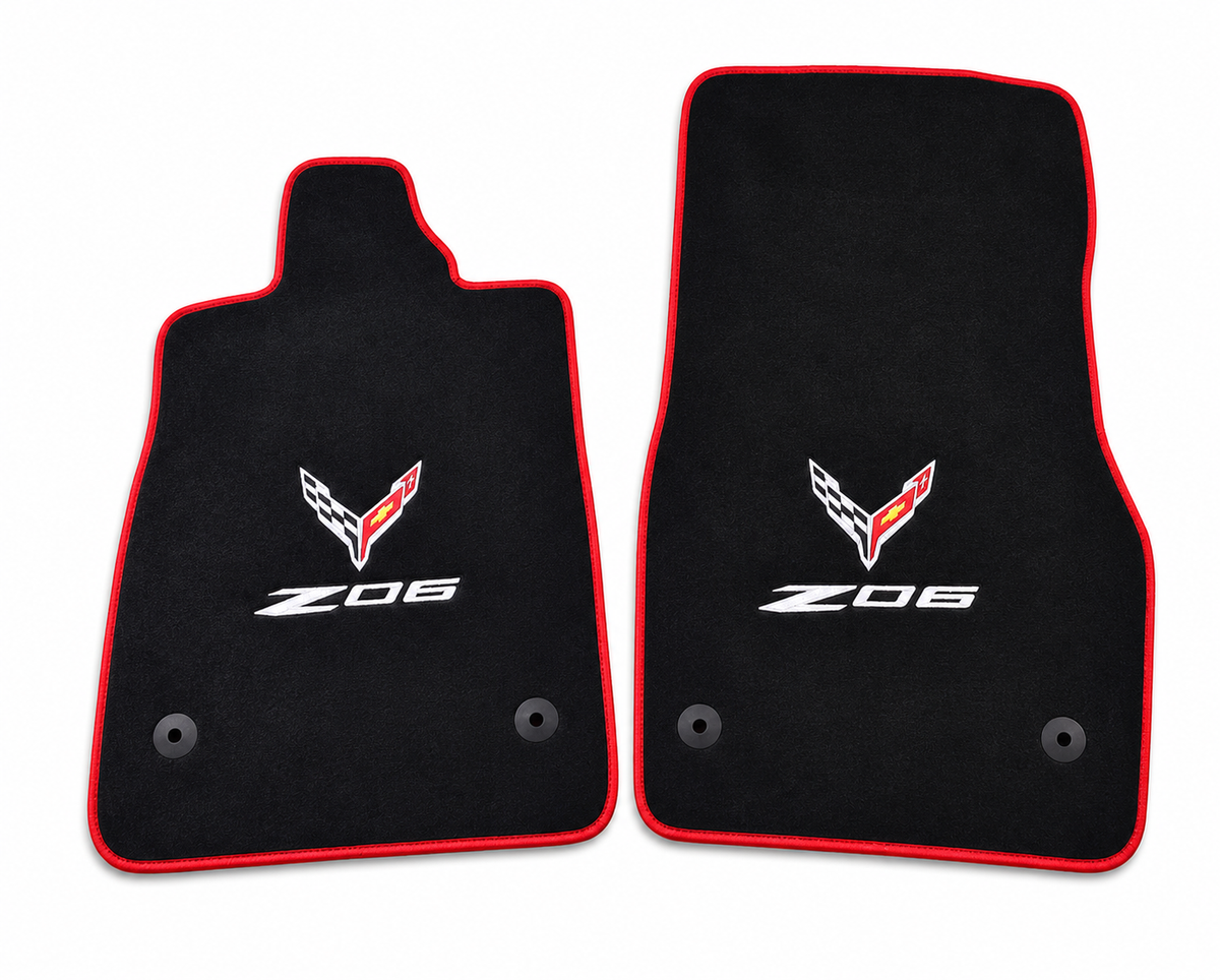CORVETTE C7 Z06 Car Floor Mat, Custom Carpet Floor Mat