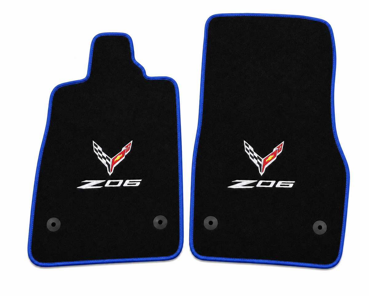 CORVETTE C7 Z06 Car Floor Mat, Custom Carpet Floor Mat