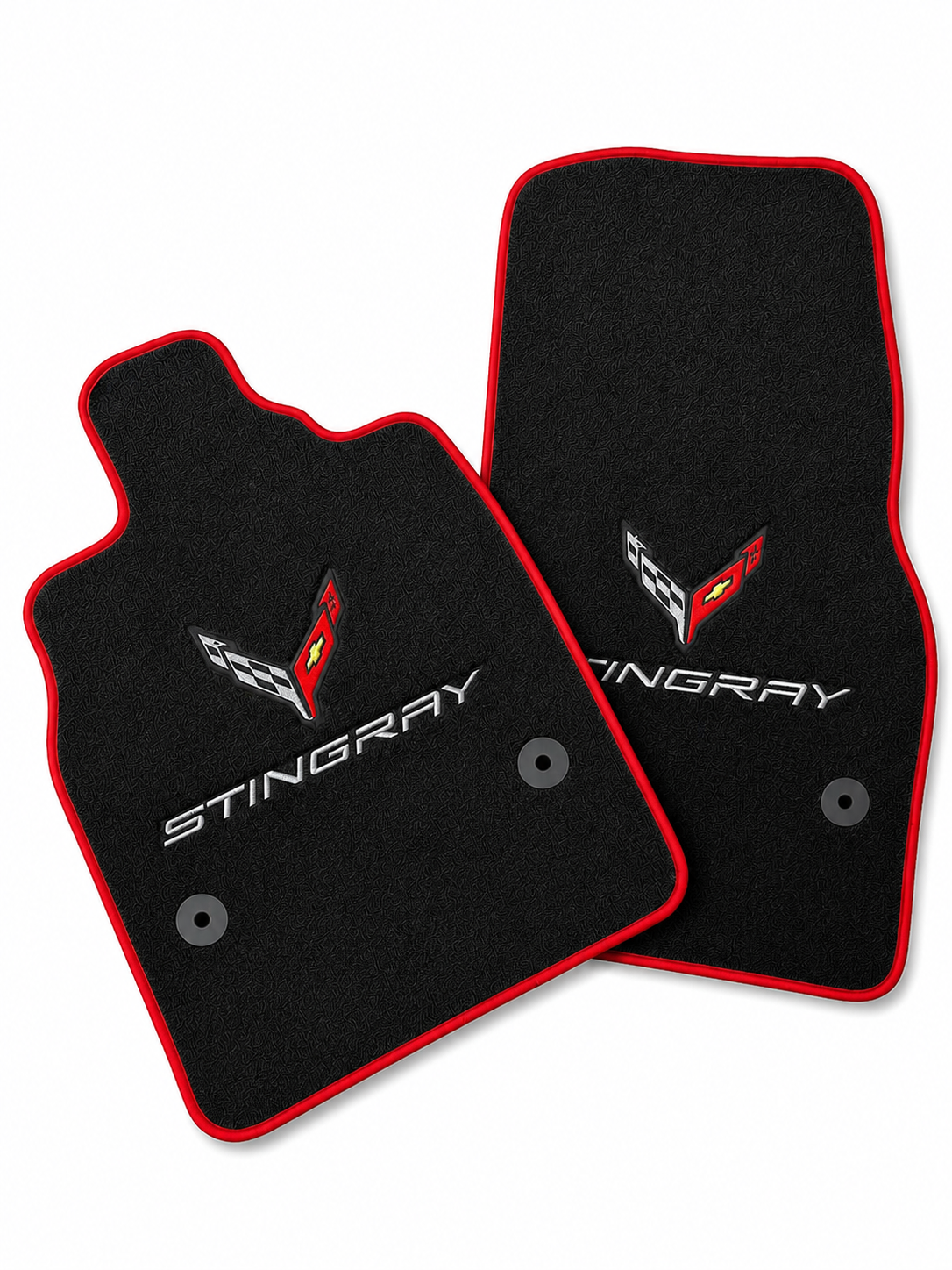 CORVETTE C8 Stingray Car Floor Mat, Custom Carpet Floor Mat