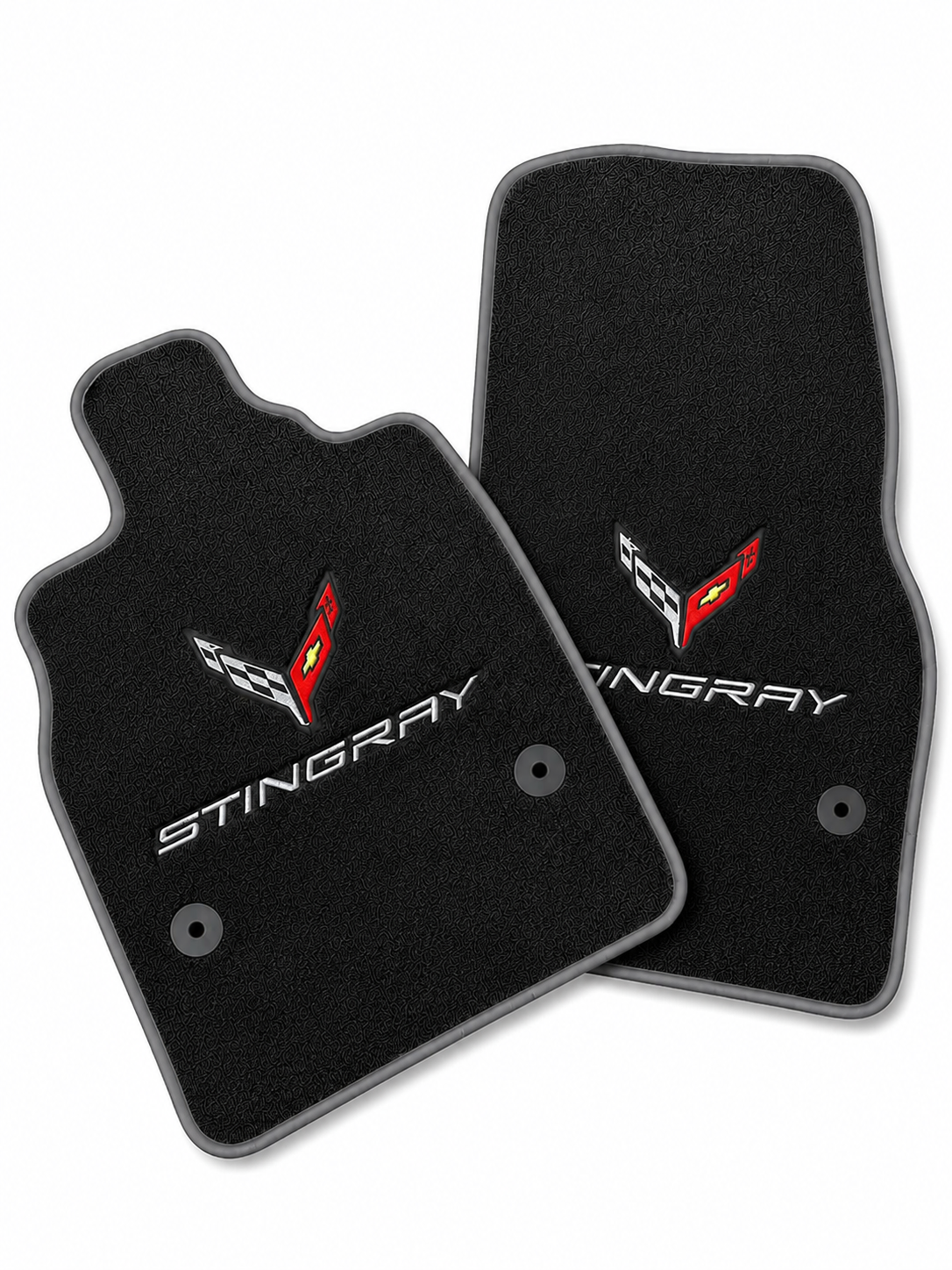 CORVETTE C8 Stingray Car Floor Mat, Custom Carpet Floor Mat