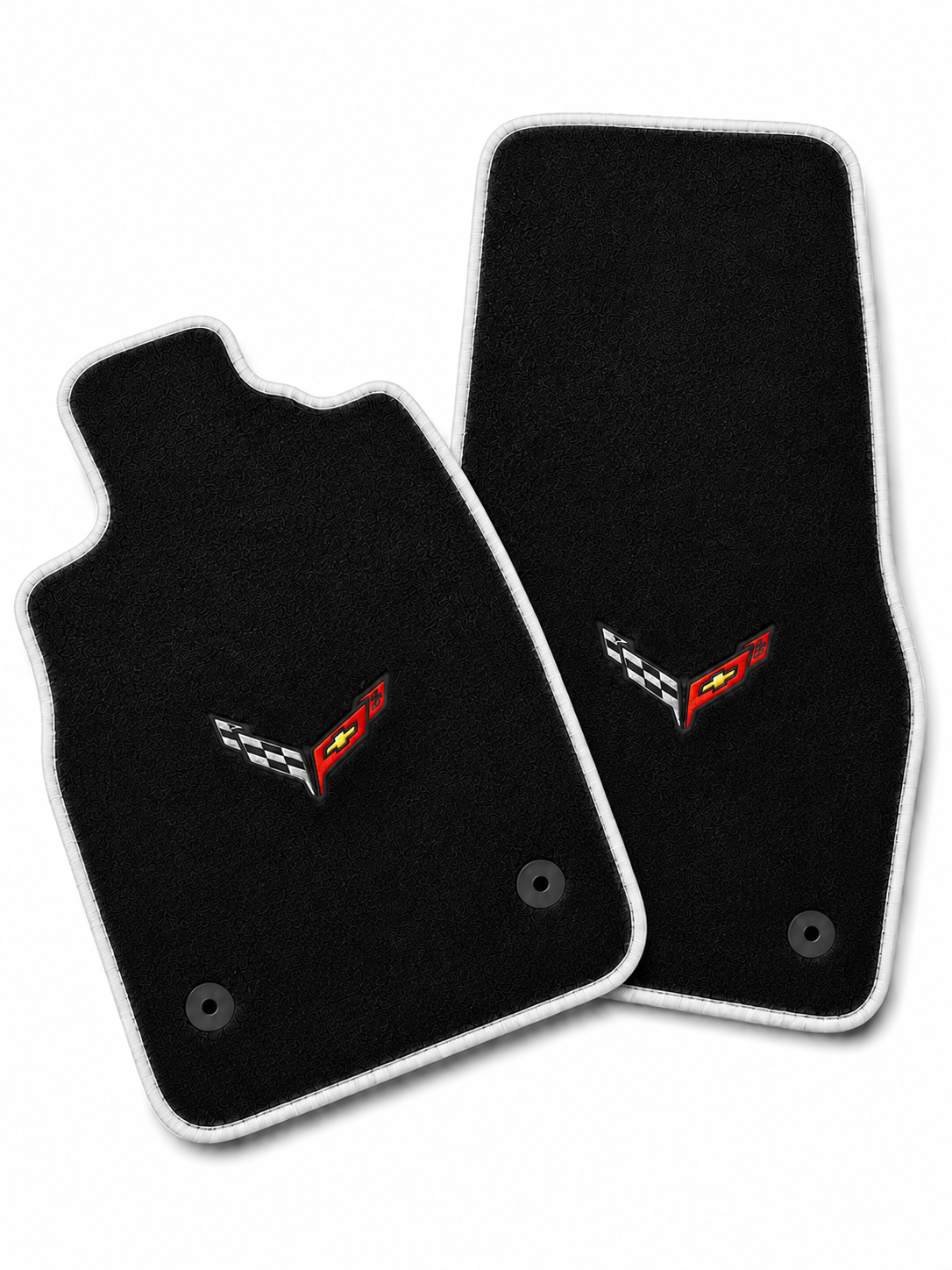 CORVETTE C8 Car Floor Mat, Custom Carpet Floor Mat