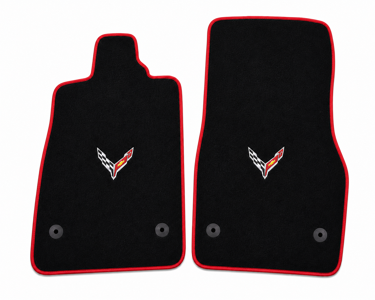 CORVETTE C7 Car Floor Mat, Custom Carpet Floor Mat