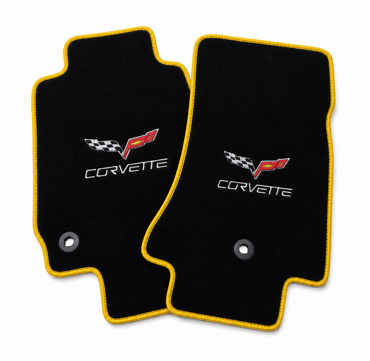 CORVETTE C6 Car Floor Mat, Custom Carpet Floor Mat