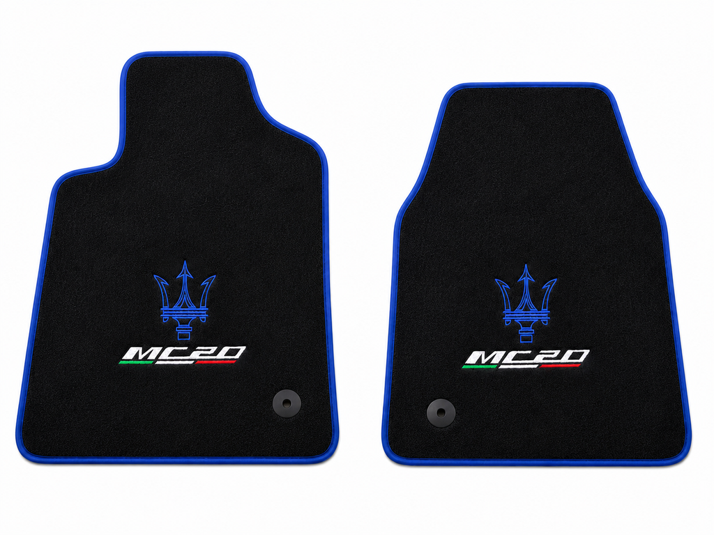 Maserati MC20 Car Floor Mat, Custom Carpet Floor Mat