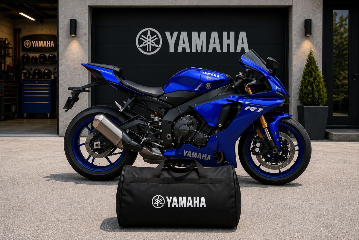 Yamaha Motorcycle Duffel Bag – Premium Travel & Gear Bag for Riders